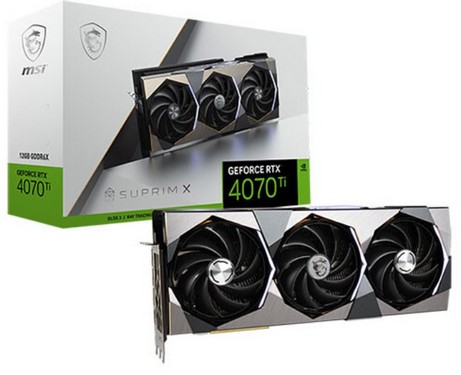 کارت های گرافیک RTX 4070 Ti سری SUPRIM