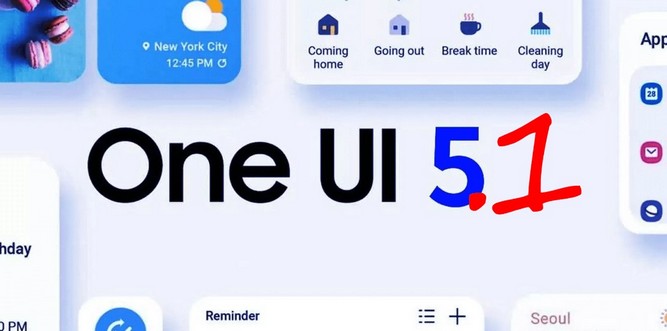 رابط کاربری One UI 5.1
