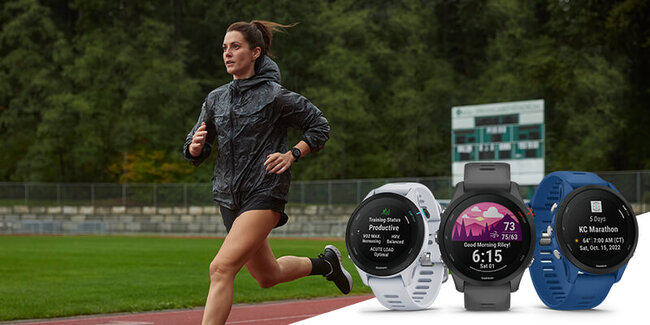 ساعت مخصوص دو garmin forerunner 25s