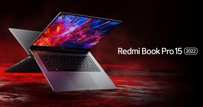 نمایی از نسخه 15 اینچی redmibook pro 2022