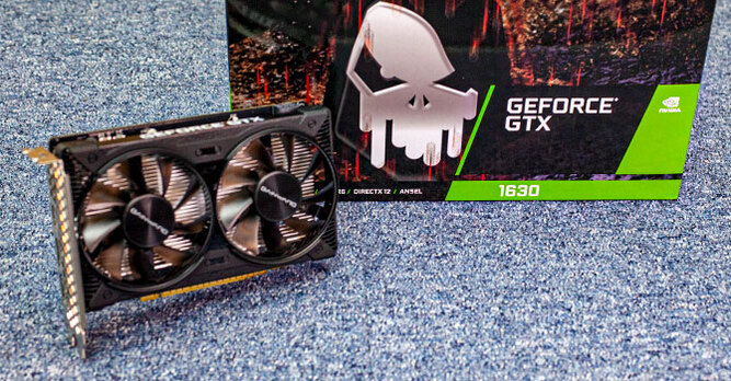 جعبه و کارت گرافیک GTX 1630