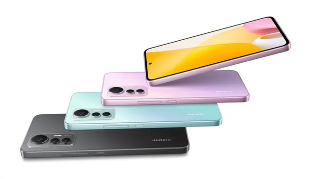 طراحی گوشی xiaomi 12 lite