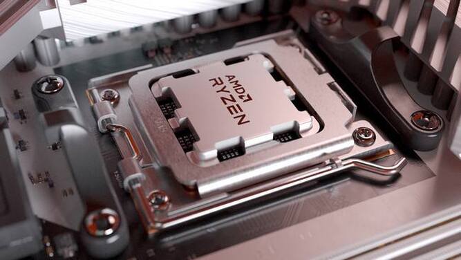پردازنده ryzen 7 7950x به فرکانس 5.85 گیگاهرتز