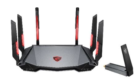 روتر گیمینگ MSI RadiX AXE6600 WiFi 6E Tri-Band