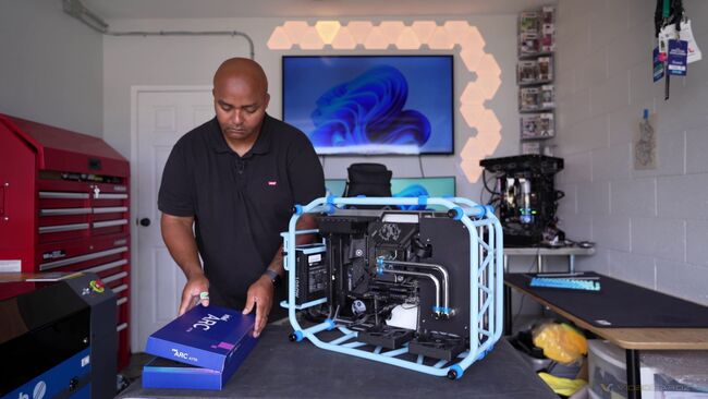 سیستم مجهز به Arc A770 اینتل