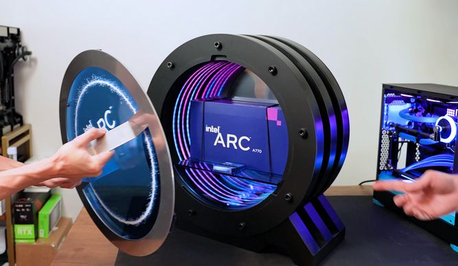 اینتل کمپین تبلیغاتی کارت گرافیک Arc A770 را آغاز کرده است