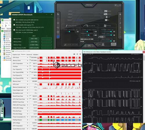 رسیدن کارت گرافیک RTX 4090 به 101 ترافلاپ با MSI Afterburner