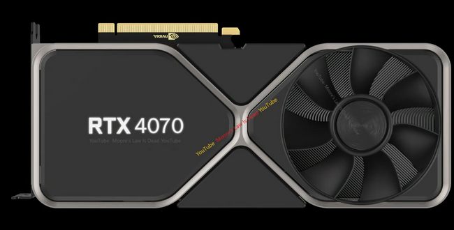 طراحی کارت گرافیک RTX 4070 در رندرهای جدیدی مشخص شده است