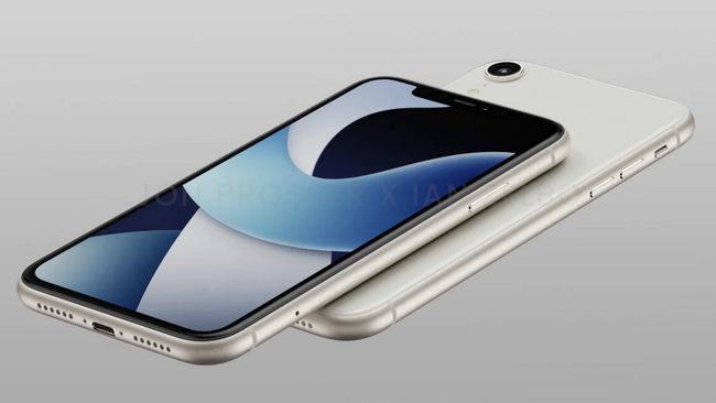 طراحی بدنه و پشت دستگاه iphone se در رنگ سفید