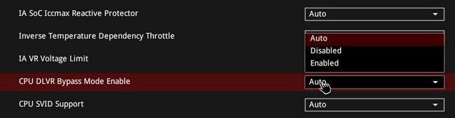 مشاهده فناوری DLVR در بایوس ایسوس