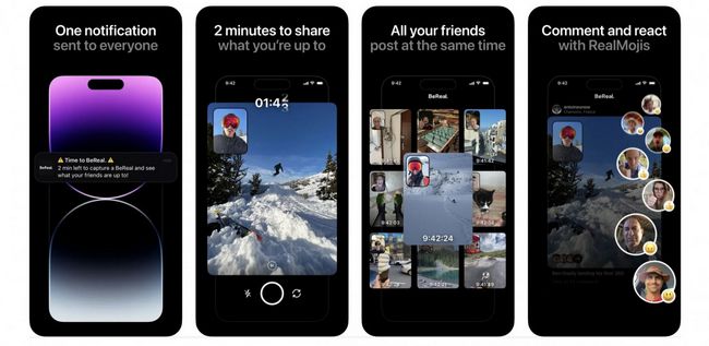 رابط کاربری نرم افزار bereal