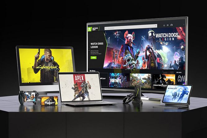 سرویس geforce now روی دستگاه های مختلف
