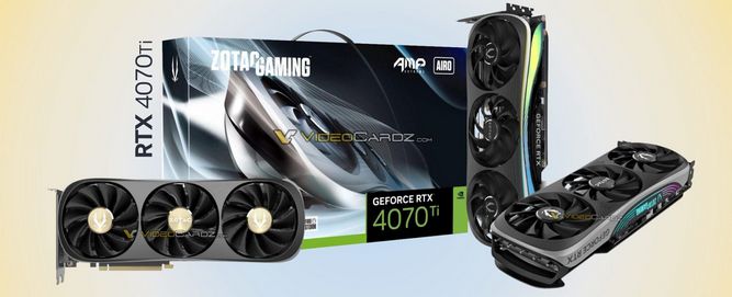 کارت گرافیک RTX 4070 Ti برند ZOTAC