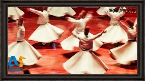 ۳. تماشای مراسم معنوی رقص چرخان دراویش