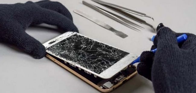 راه حل ال سی دی شکسته گوشی