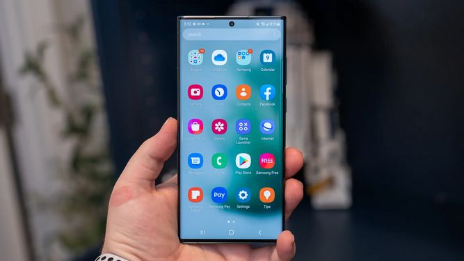نمایشگر گوشی galaxu s22 ultra