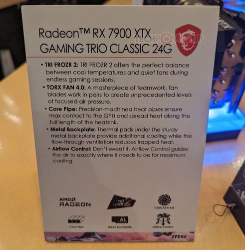 کارت گرافیک RX 7900 XTX Gaming Trio از MSI