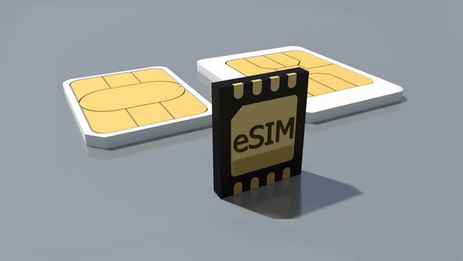 حذف درگاه نصب سیم‌کارت فیزیگی و جایگزینی آن با eSIM توسط اپل