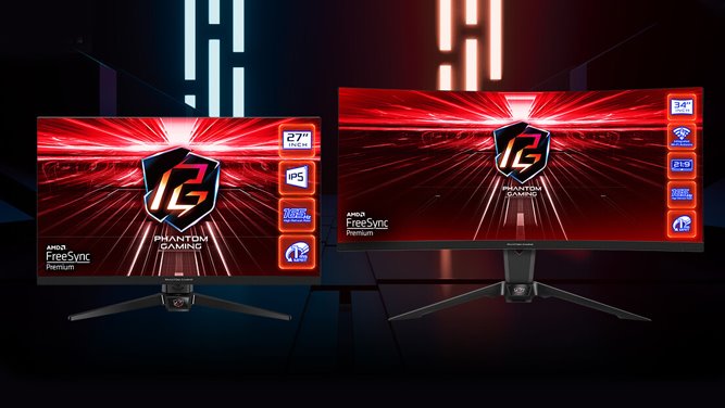 ازراک دو مانتیور گیمینگ جدید از خانواده فانتوم معرفی کرد ASrock