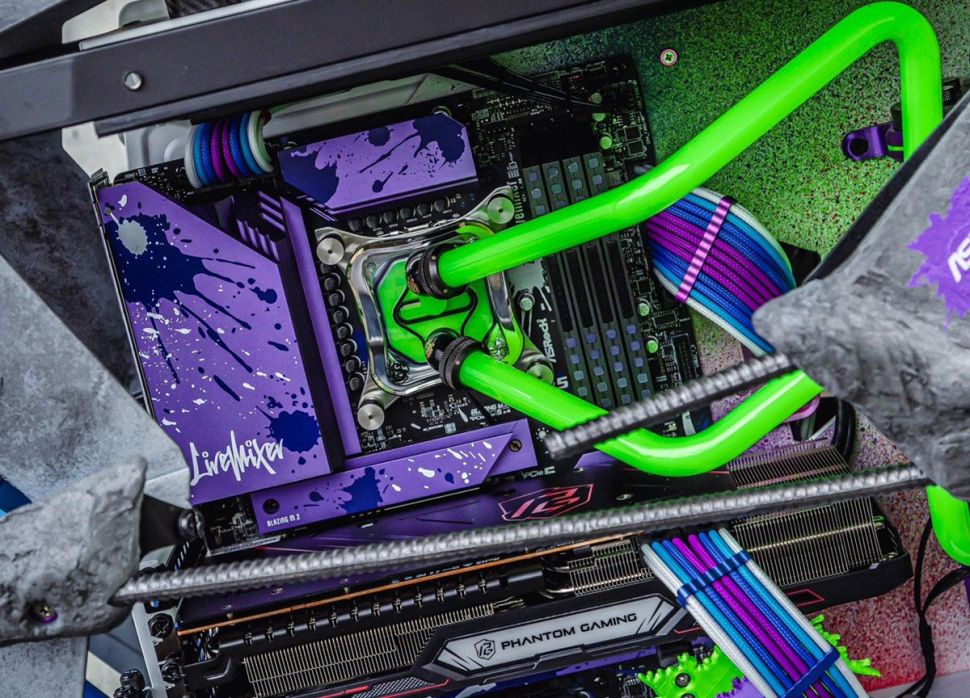 LiveMixer-Motherboard-ASRock مادربردهای جدید ازراک با طرح گرافیتی و نقاشی خیابانی