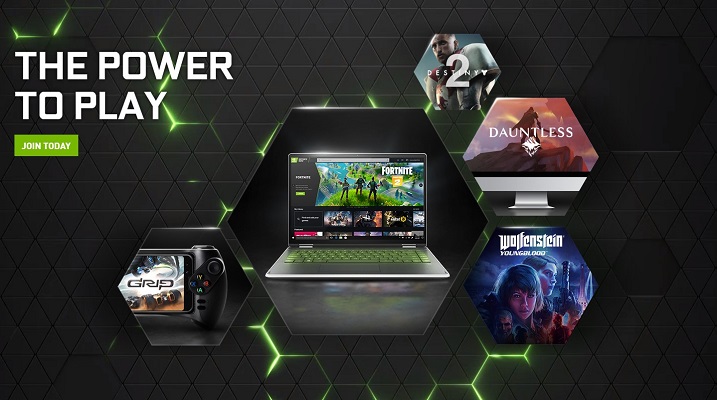 NVIDIA-GeForce-Now-Cloud-gaming اتاق گیمینگ با سقف ابری بازی مبتنی بر سرویس Cloud