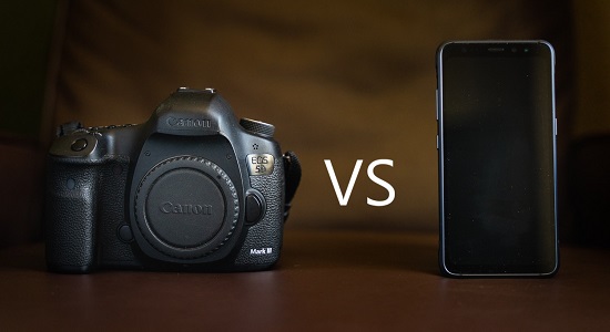 تفاوت دوربین عکاسی و فیلمبرداری با دوربین گوشی