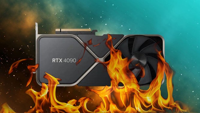 آتش گرفتن و ذوب شدن کانکتور ۱۶ پین کارتهای RTX 4090