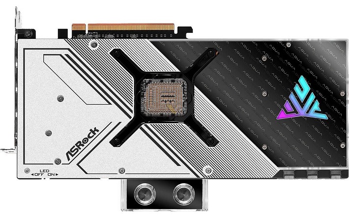 Radeon RX 7900 XTX AQUA 24GB OC اولین کارت گرافیک ازراک با خنک‌کننده مایع