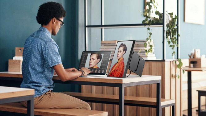 نمایشگر قابل حمل VP16-OLED توسط ویوسونیک معرفی شد
