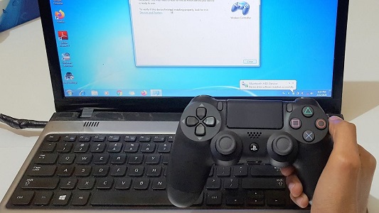 نحوه وصل كردن دسته ps4 به کامپیوتر