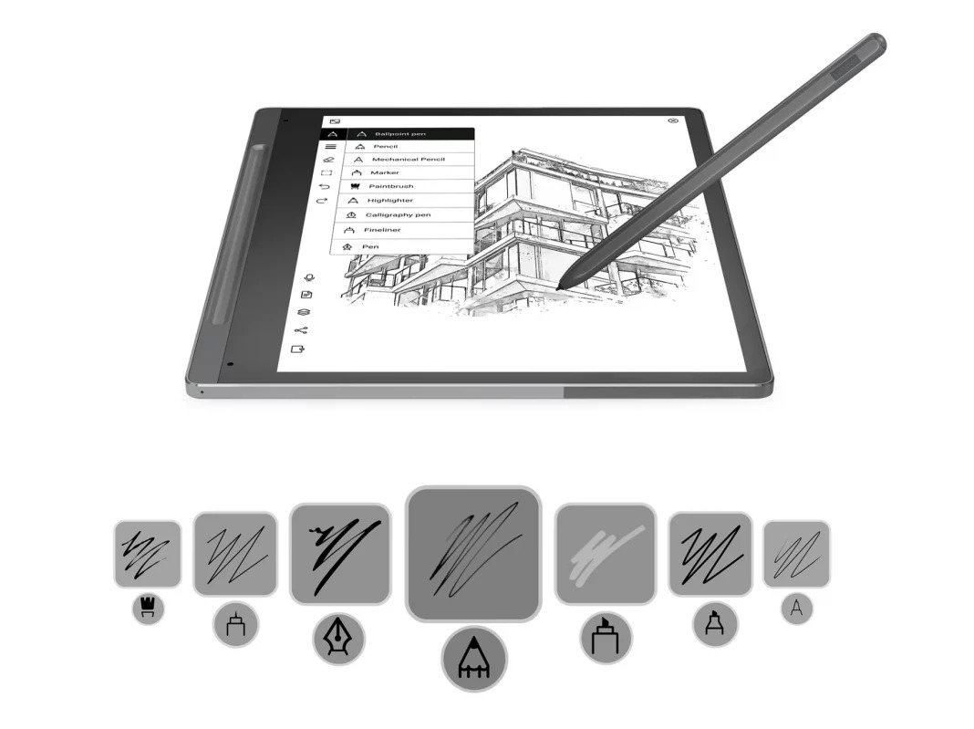 تبلت جدید لنوو Lenovo-Smart-Paper-tablet