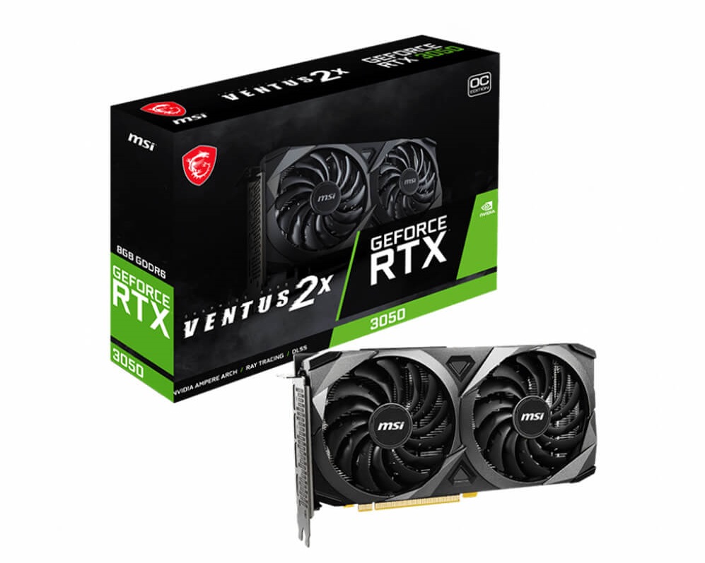 نسخه جدید کارت گرافیک RTX 3050 با پردازنده گرافیکی GA 107