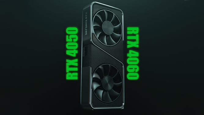کارت های گرافیک RTX 4060 و RTX 4050