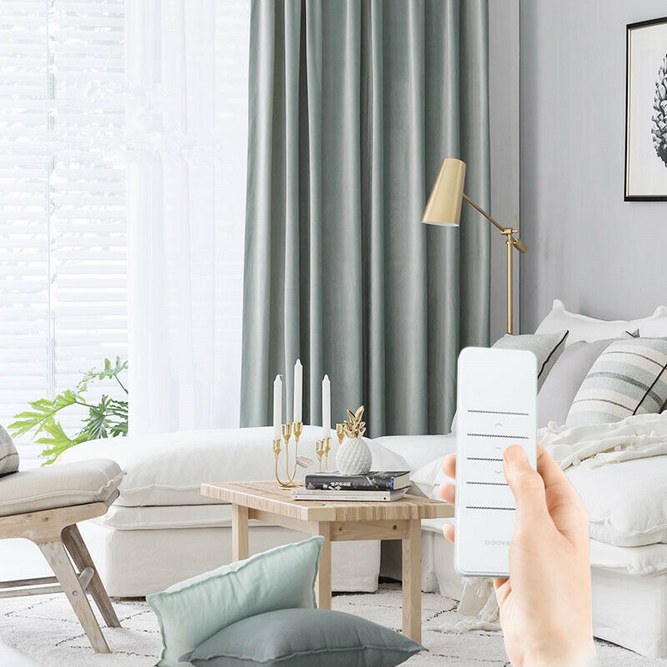 پرده برقی هوشمند