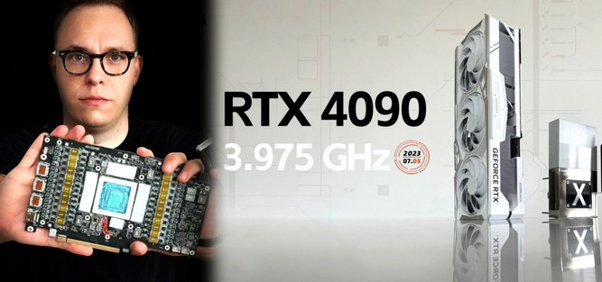 اورکلاک حرفه ای کارت گرافیک RTX 4090