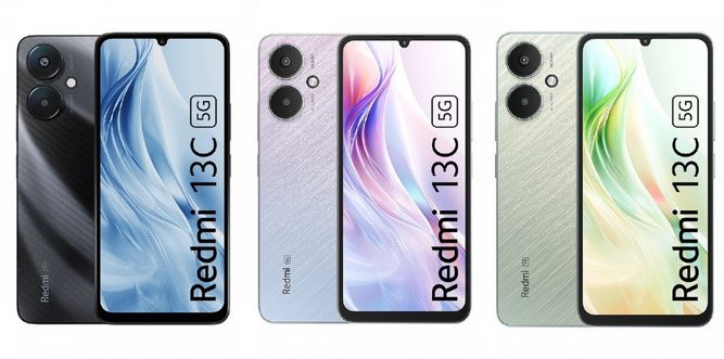 رنگ های Redmi 13C 5G