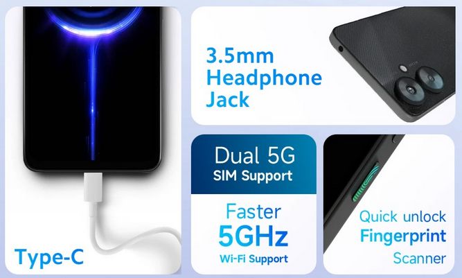 ارتباطات Redmi 13C 5G