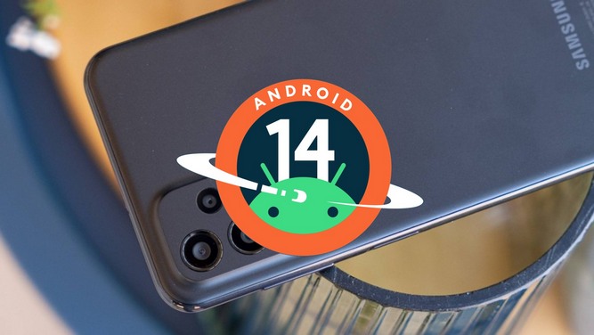 اندروید 14 برای A23