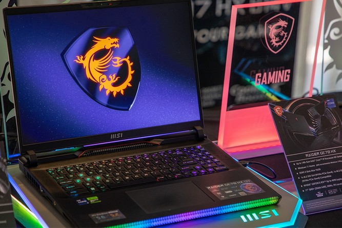 قیمت لپ تاپ msi Raider 18 hx