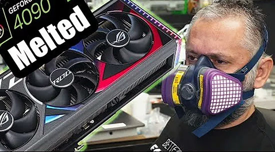 سوختگی کارتهای RTX 4090