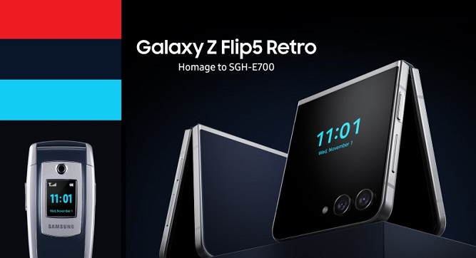 گوشی Galaxy Z Flip5 Retro