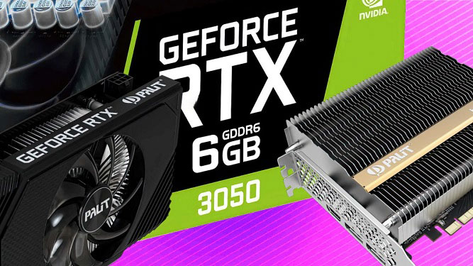 بنچمارک نسخه 6 گیگابایتی RTX 3050