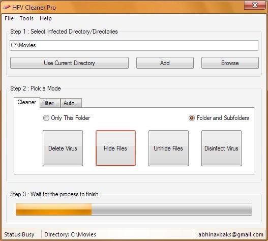 مخفی شدن پوشه ها توسط ویروس