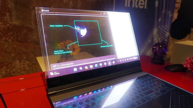 لپ‌تاپ شفاف Lenovo ThinkBook