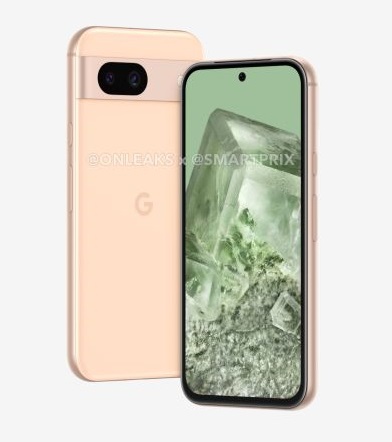 رندرهای واقعی گوشی  Pixel 8a