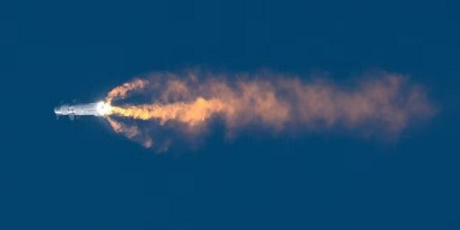 سقوط موشک ایلان ماسک