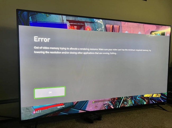 کافی نبودن حافظه گرافیکی Xbox Series S