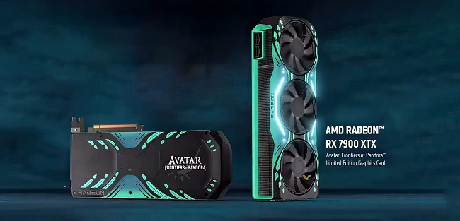 کارت گرافیک RX 7900 XTX  با تغییر رنگ