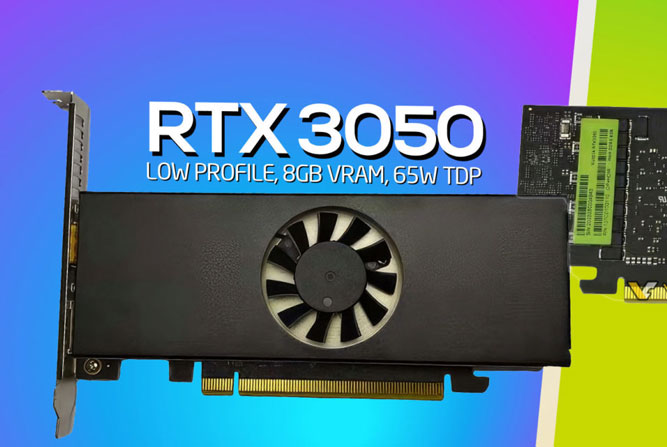 کارت گرافیک GeForce RTX 3050 8 گیگابایتی