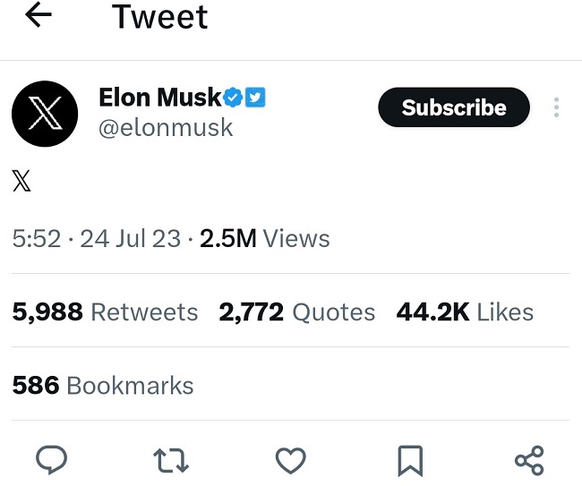 لوگو جدید توییتر